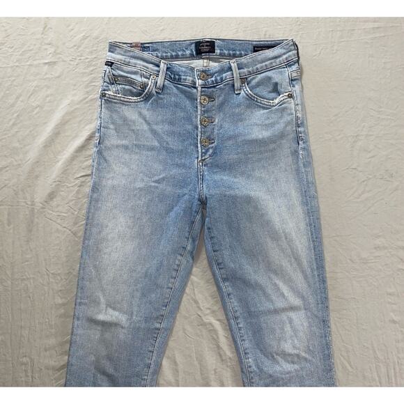 Citizens of Humanity CoH Rocket Ankle Skinny Exposed Button Fly Jeans. Size 27. - Picture 5 of 9